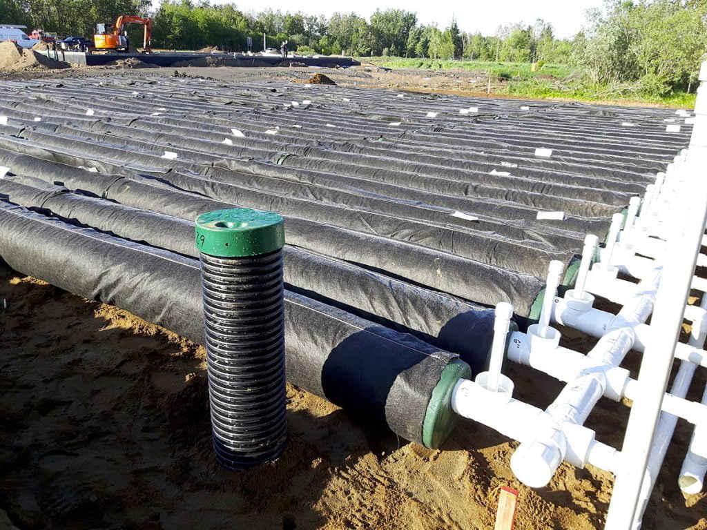 The injectors of the Low Pressure Repartition System