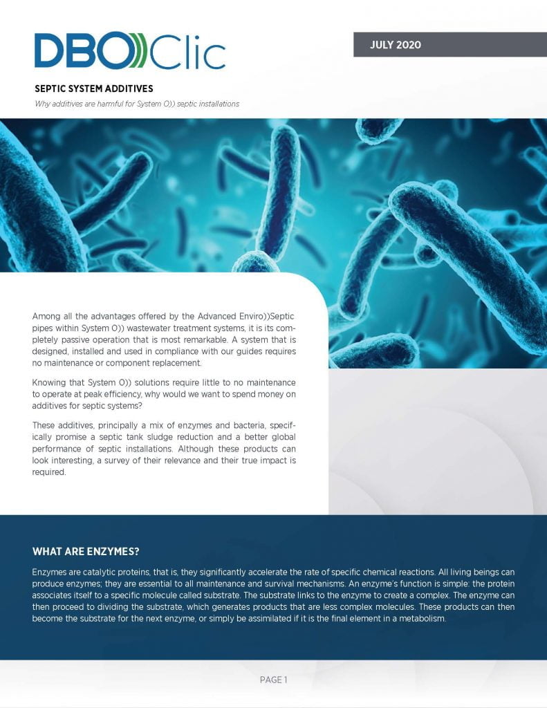 DBO))Clic – Septic System Additives 2