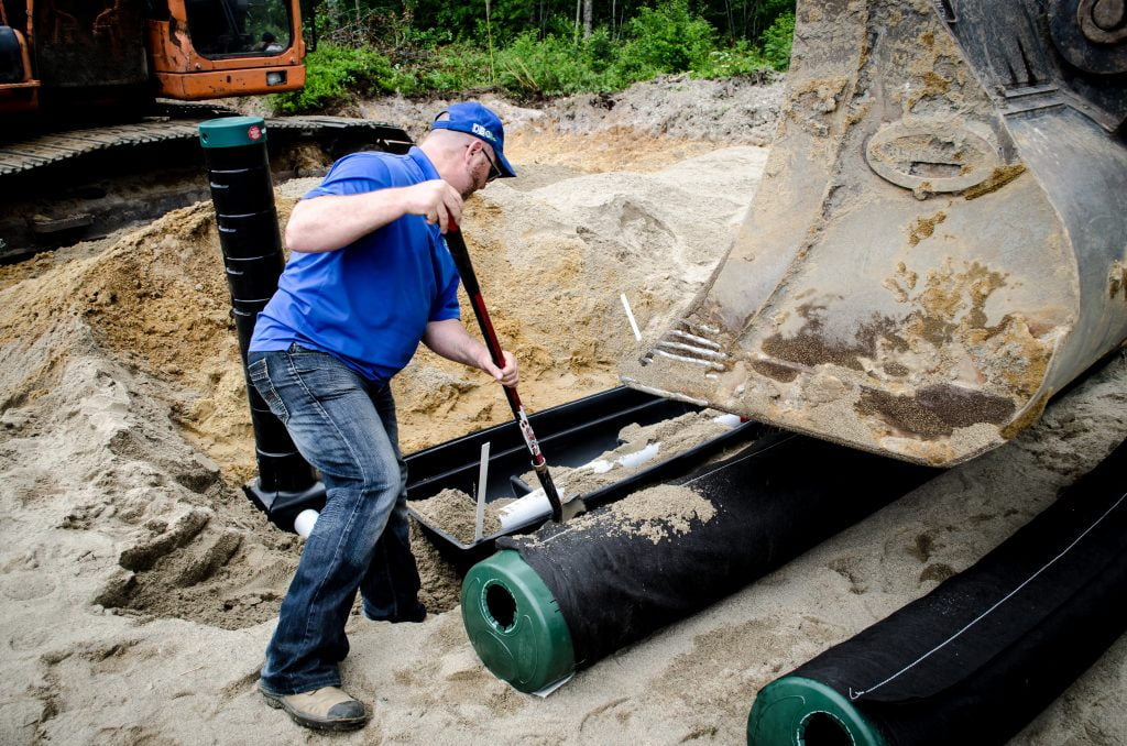 Installation septique communautaire au bord d'un lac - Étude de cas 3