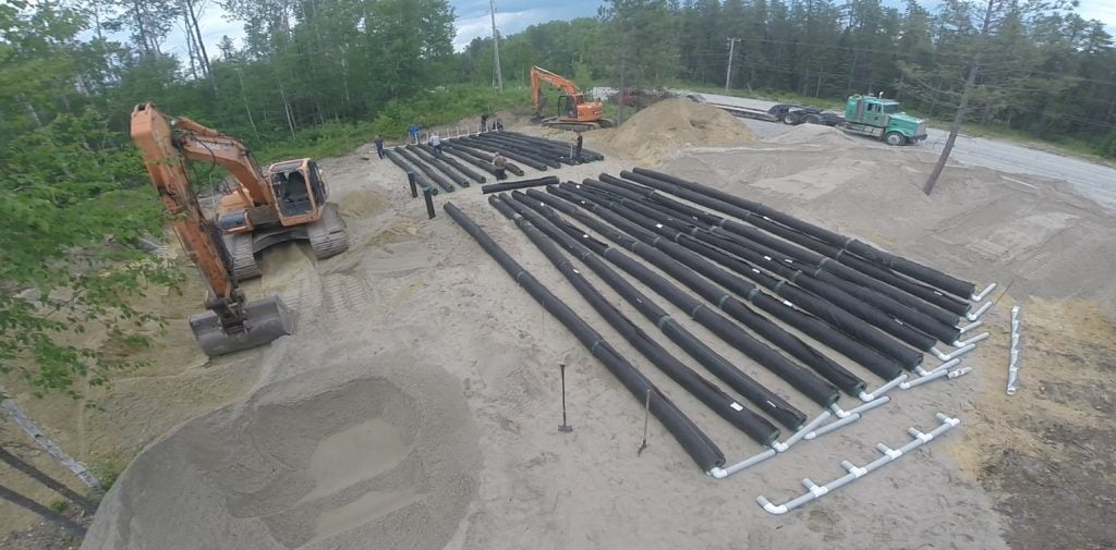 Installation septique communautaire au bord d'un lac - Étude de cas 5