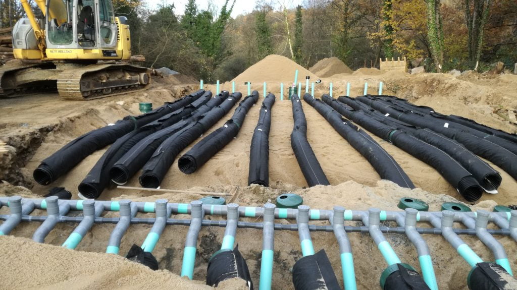 Wastewater treatment system for a holiday camp in France 5