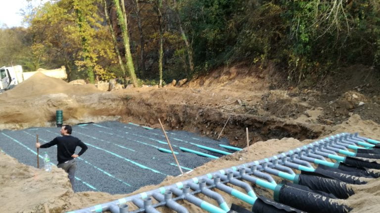 Wastewater treatment system for a holiday camp in France 2