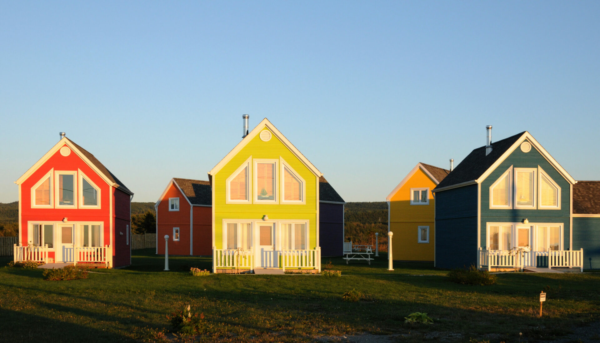 Canada, Quebec, the small village of Cap Chat in Gaspésie