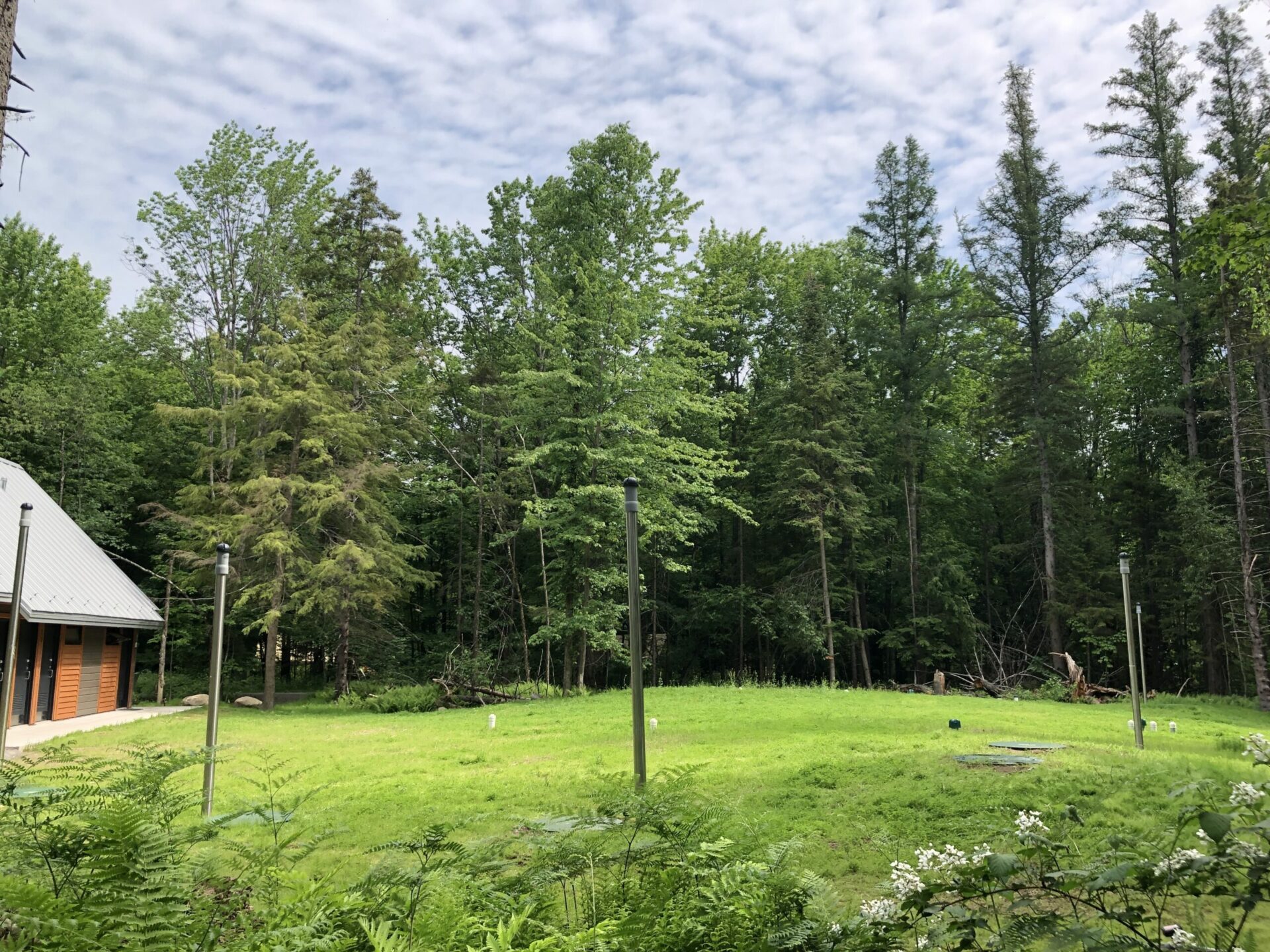 Quebec campground with passive advanced treatment of wastewater with phosphorous removal and disinfection - Case Study 3