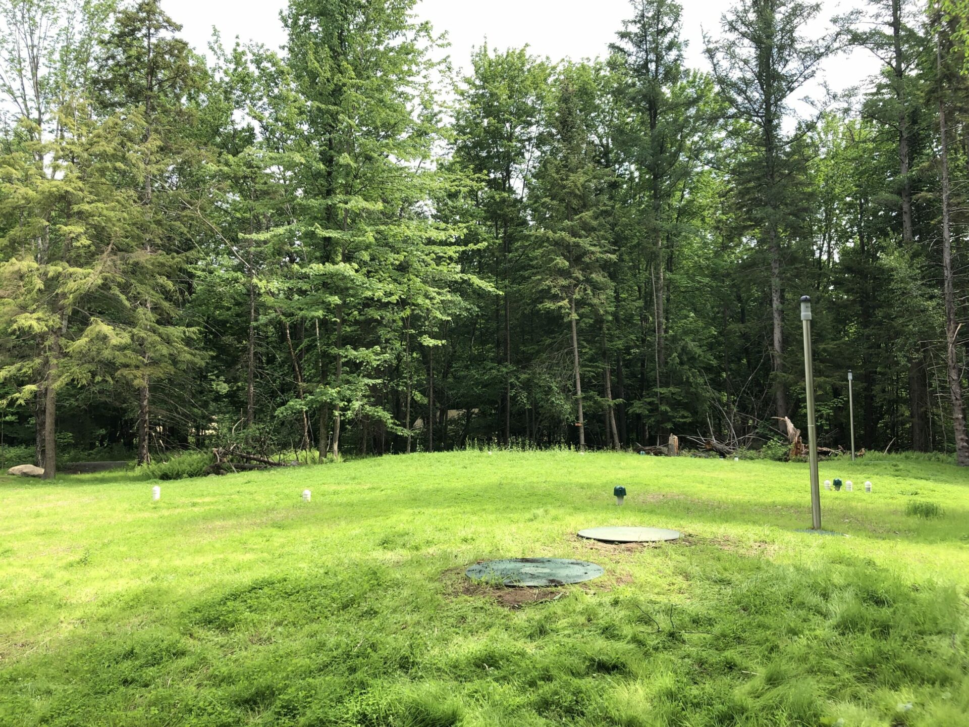 Quebec campground with passive advanced treatment of wastewater with phosphorous removal and disinfection - Case Study 2